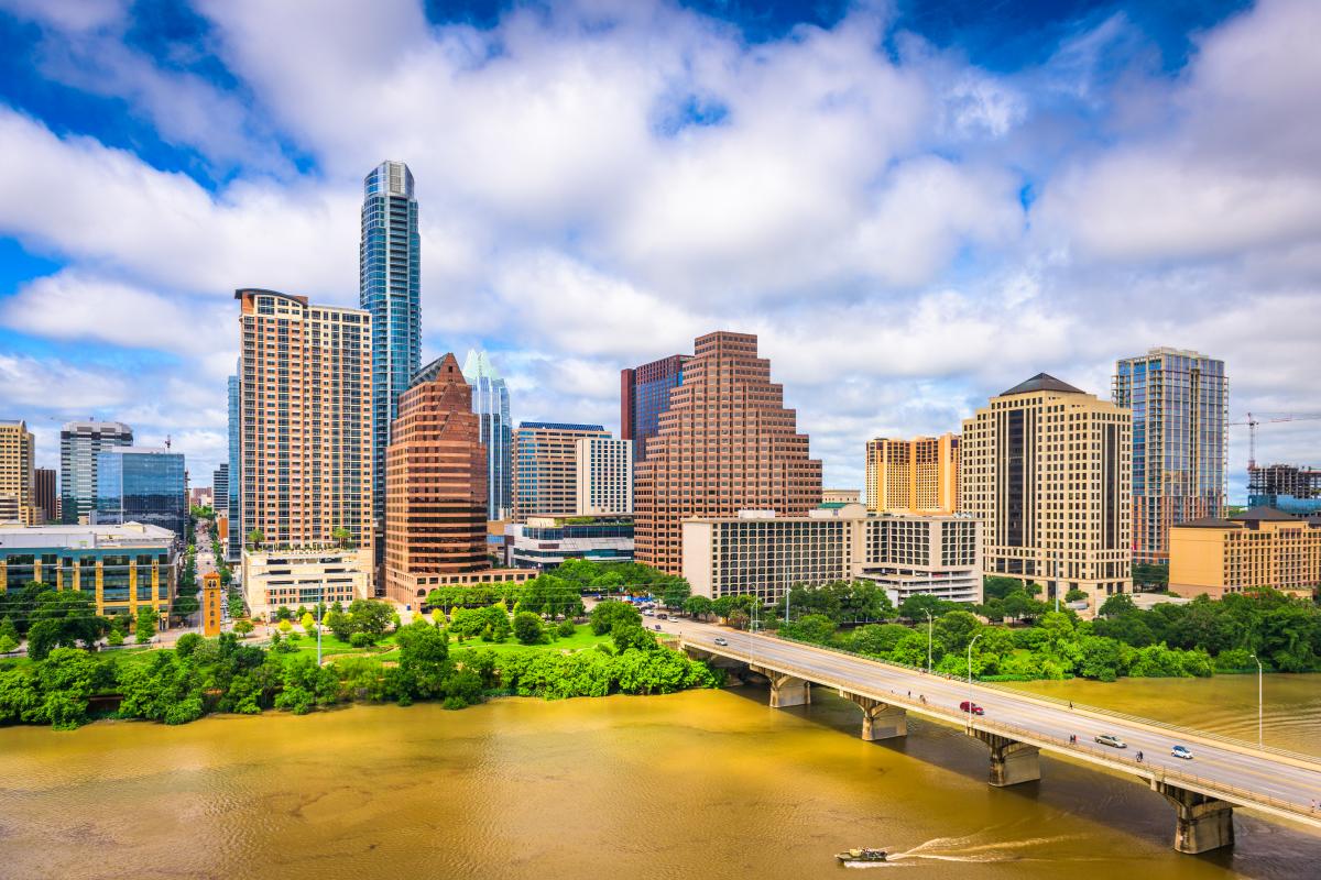 Austin Texas Skyline PHHHVZ9