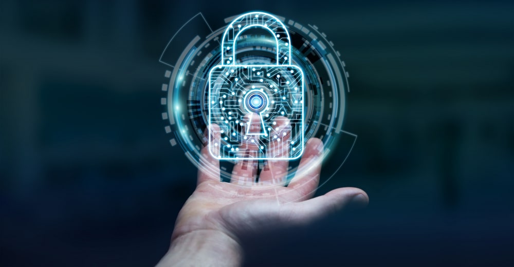 businessman-using-digital-padlock-secure-his-datas-3d-rendering-min Building Security